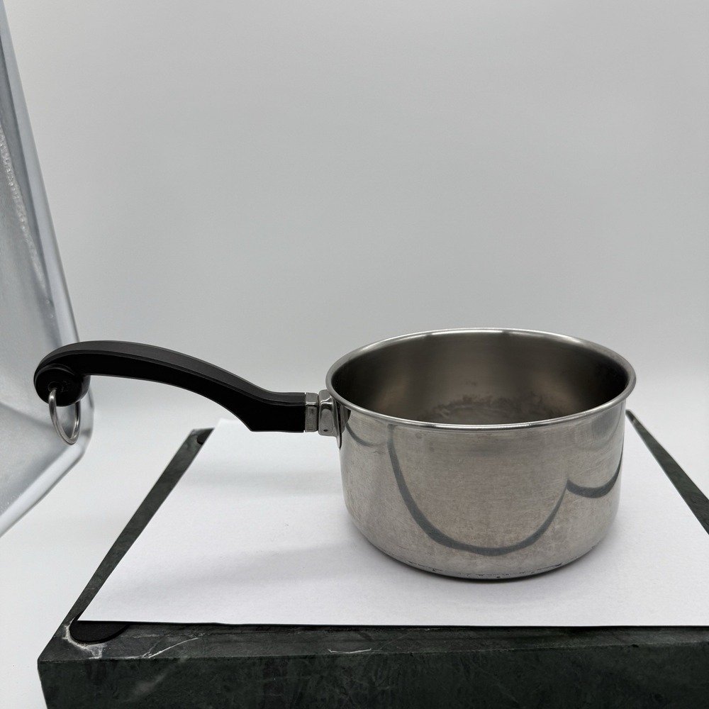 VTG Farberware 1 QT Sauce Pan Aluminum Clad Stainless Steel No Lid Made In USA